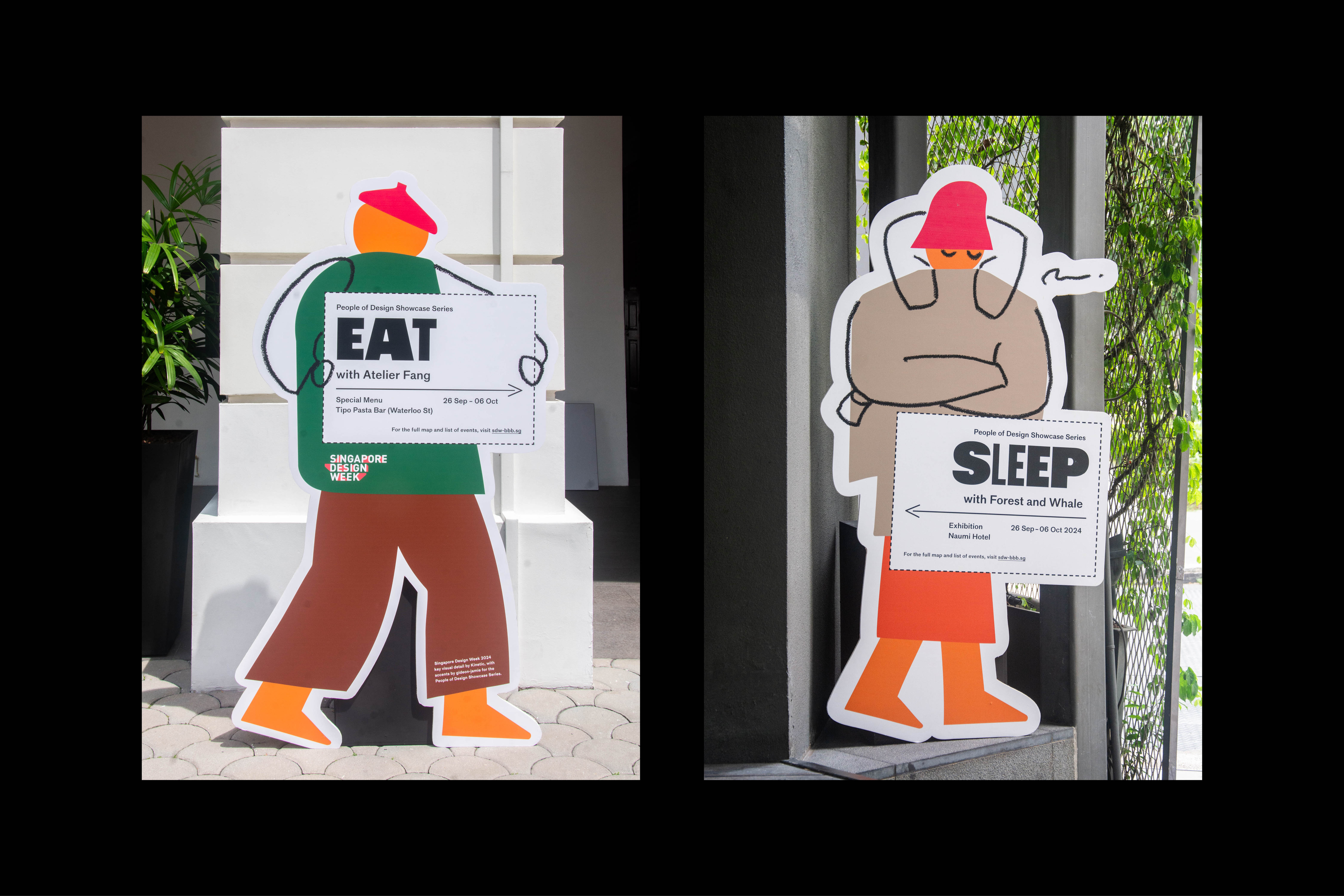 906 People of Design Showcase Series (festival graphics), for Hans Tan and Design Singapore